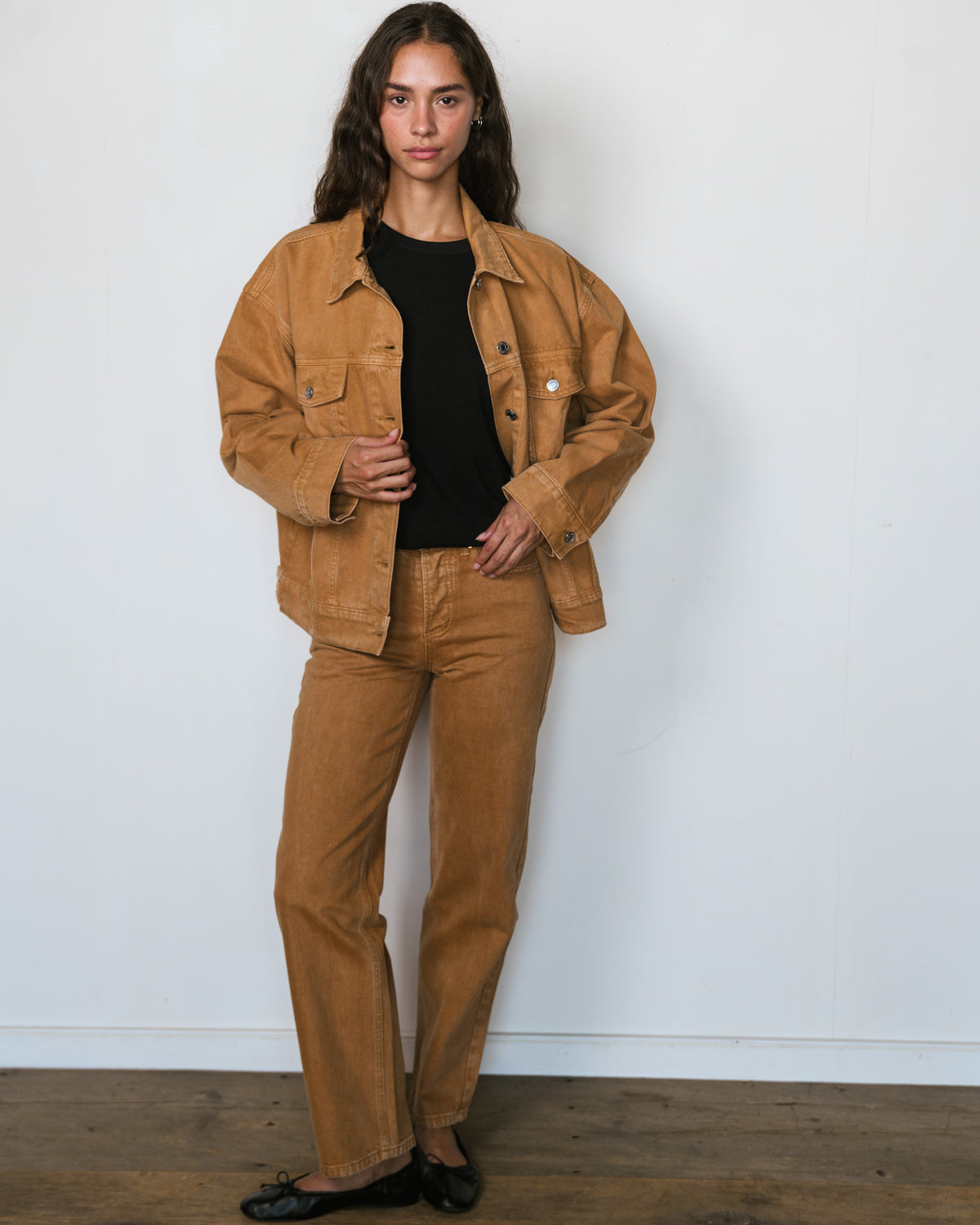 Oversized Denim Jacket - Butterum