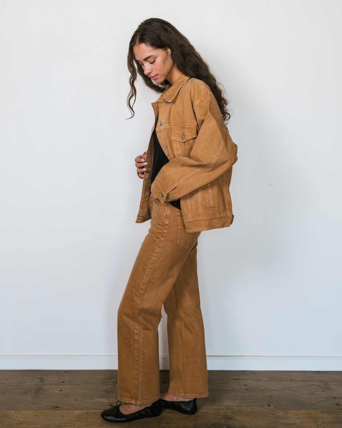Oversized Denim Jacket - Butterum