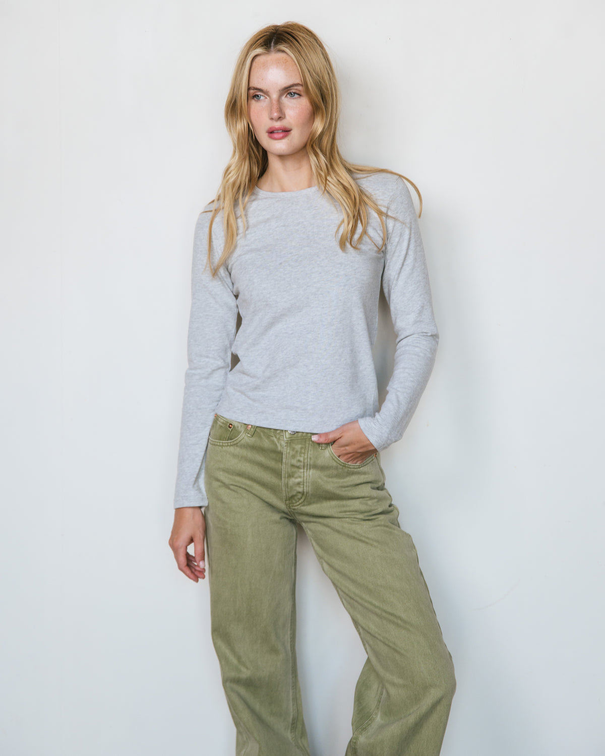 Everyday Long Sleeve T-Shirt - Grey