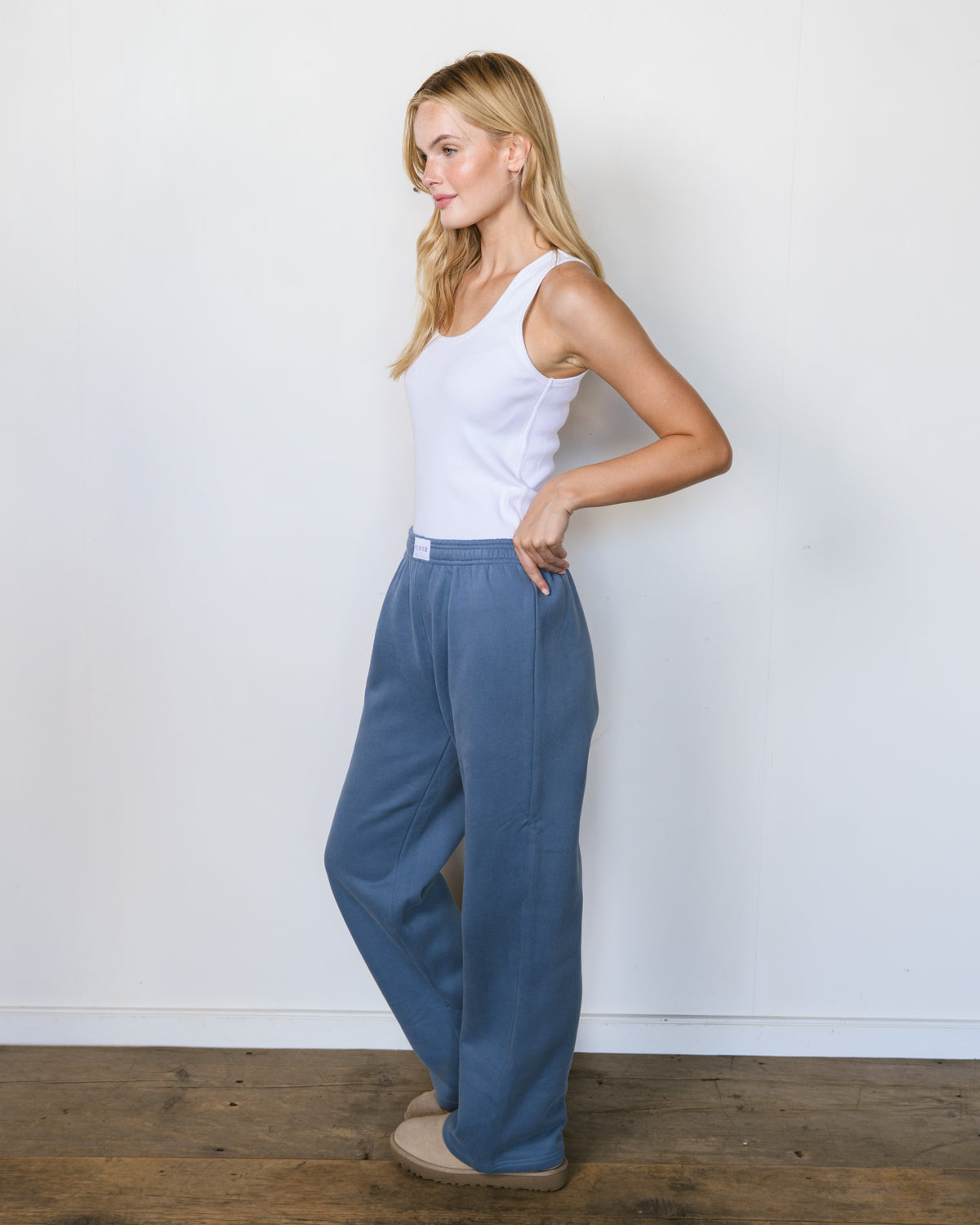 Boxer Sweatpants - Bluestone