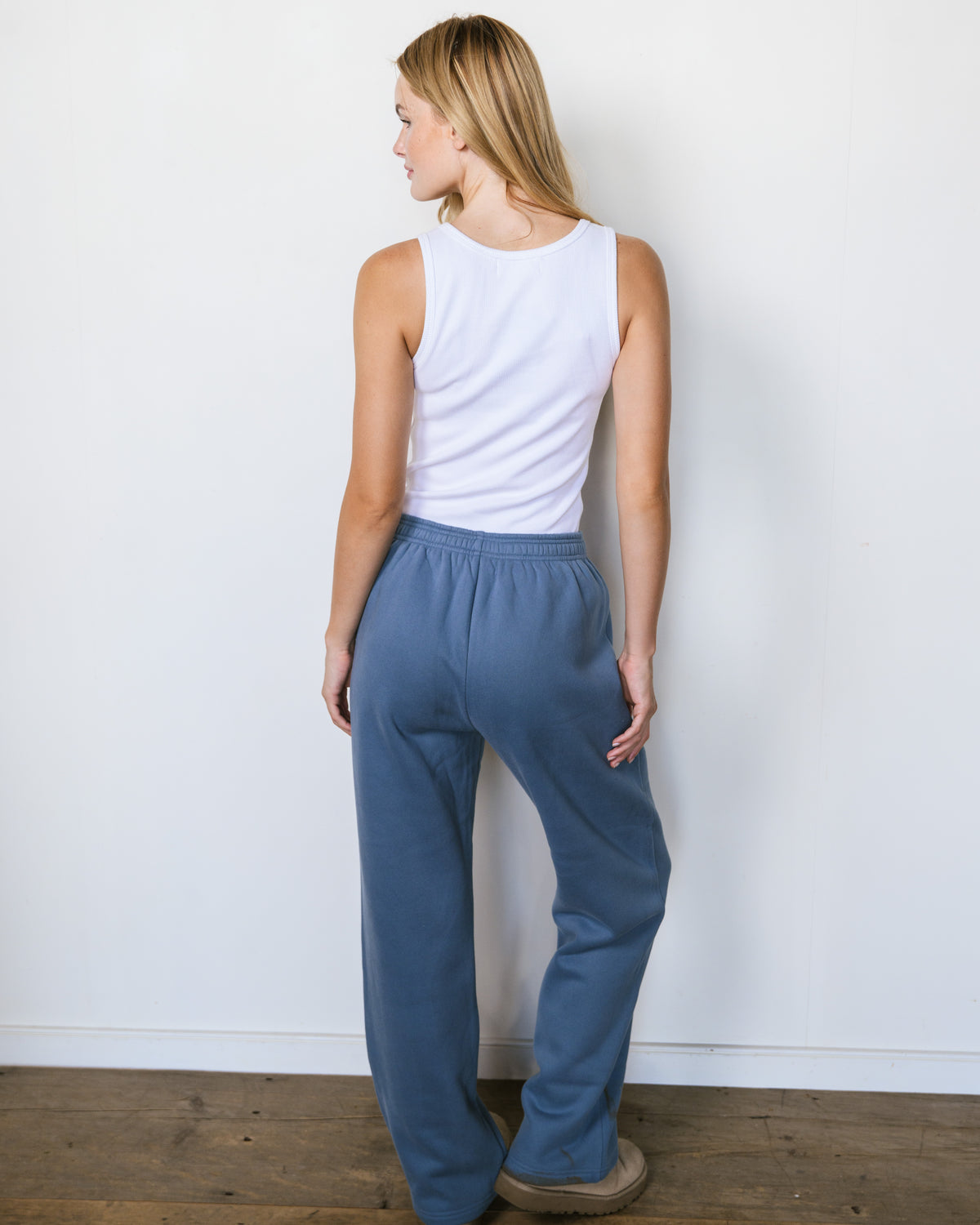 Boxer Sweatpants - Bluestone