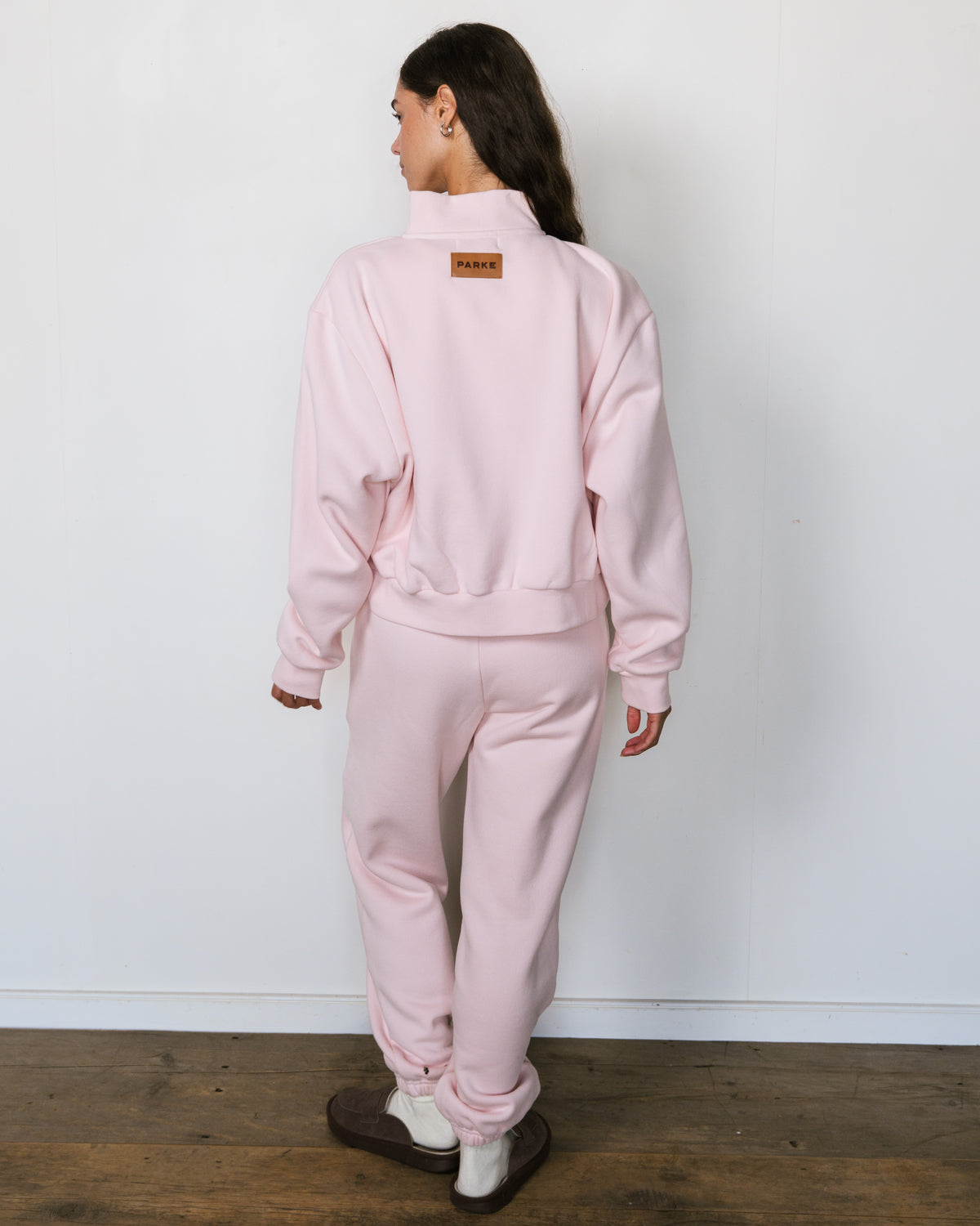 Drawstring Unisex Sweatpants - Rose