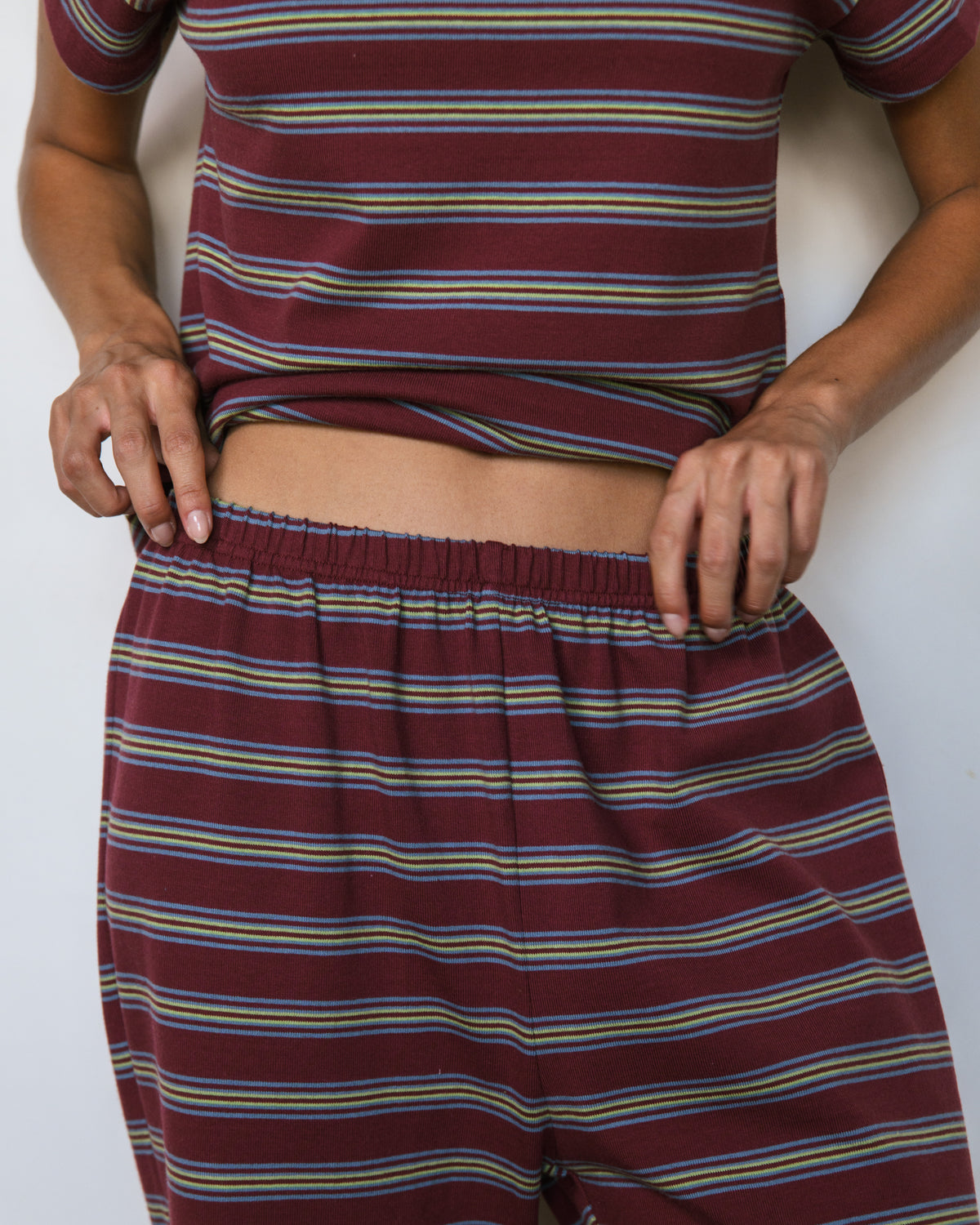 Relaxed Lounge Pants - Port Stripe