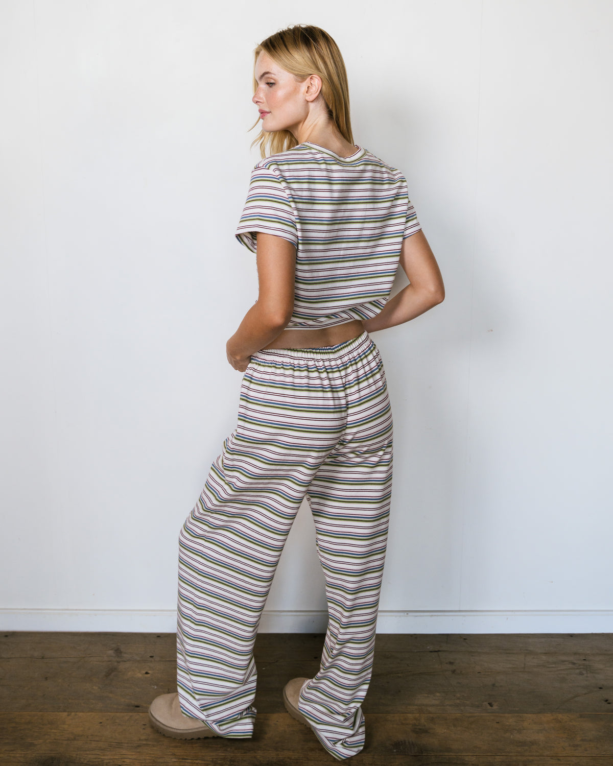 Relaxed Lounge Pants - Cream