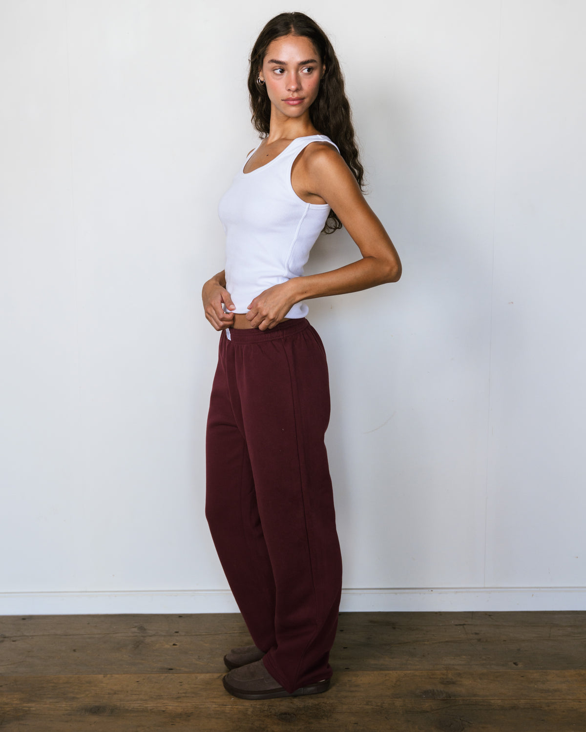 Boxer Sweatpants - Port