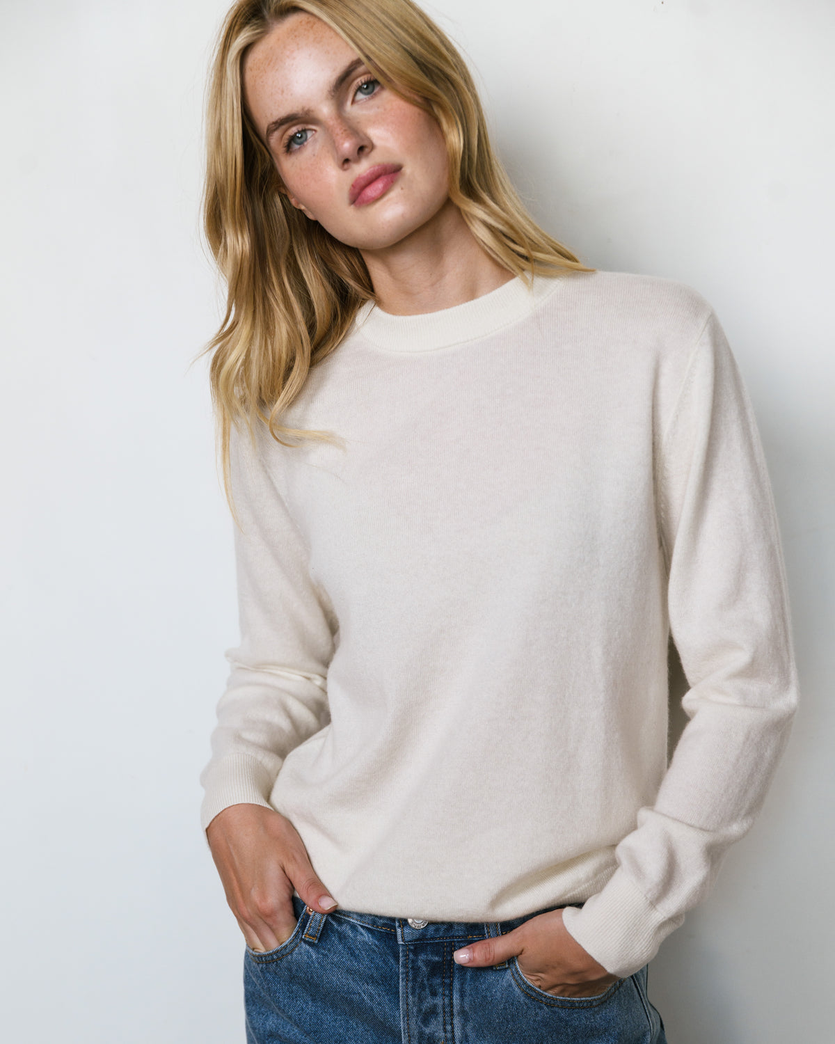 Pullover Sweater - Cream