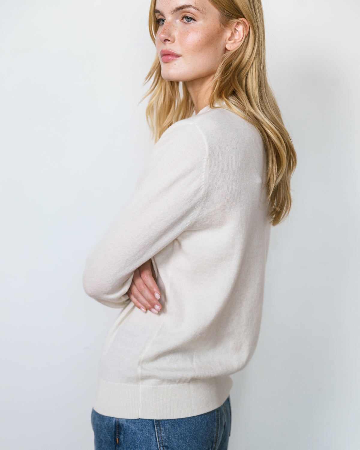 Pullover Sweater - Cream