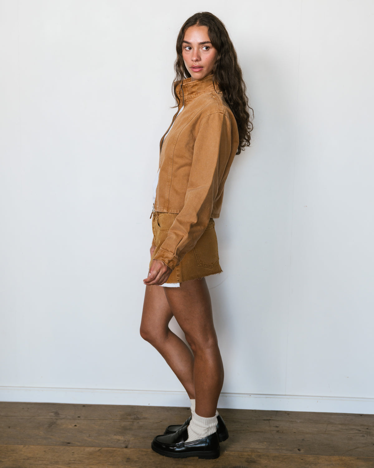 Denim Mini Skirt - Butterum