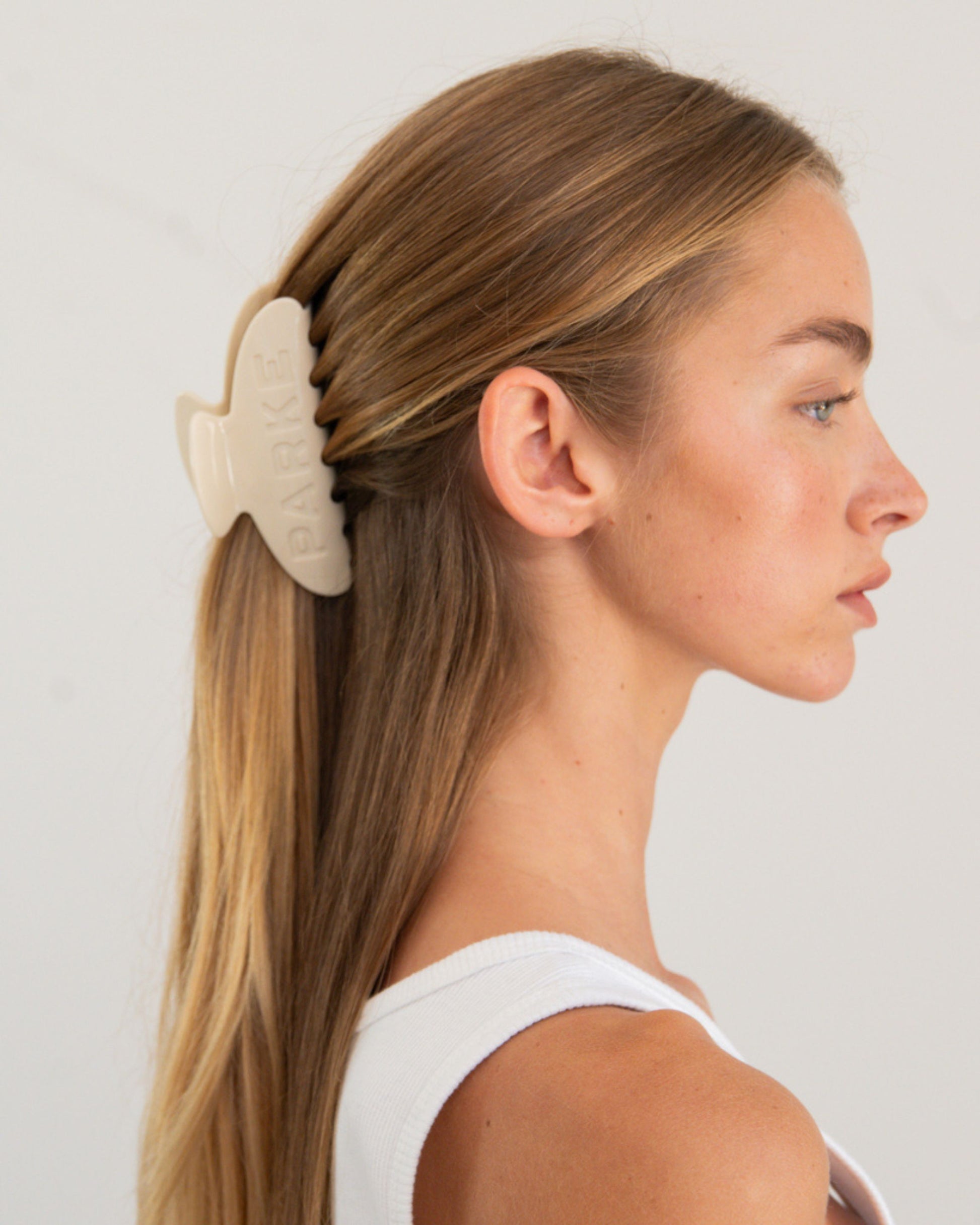 Claw Clip - Cream