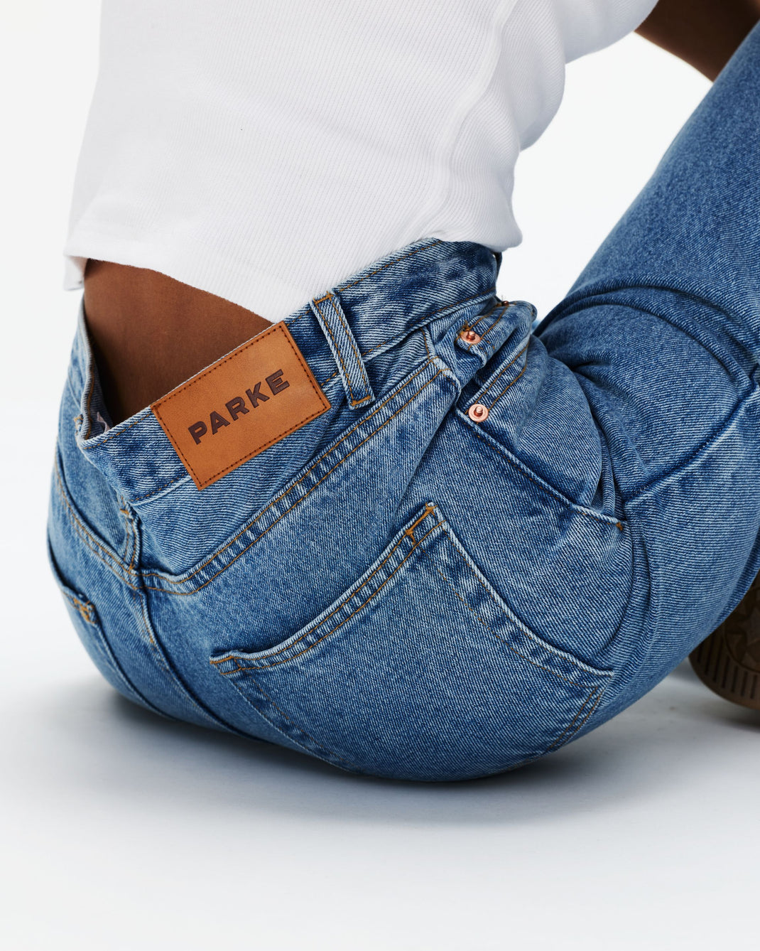 Low Rise Baggy Jeans – PARKE