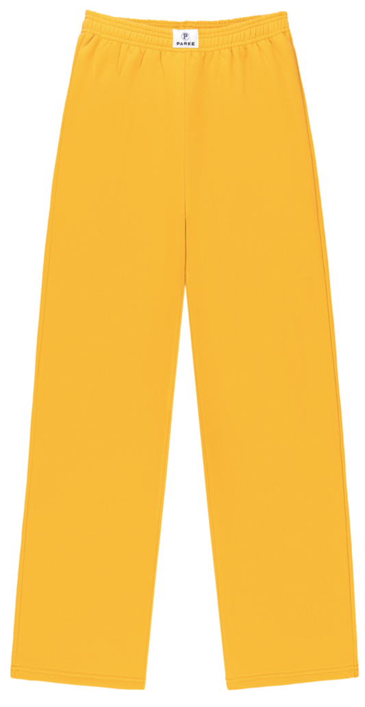 sweat boxer pant flat lay -apricot