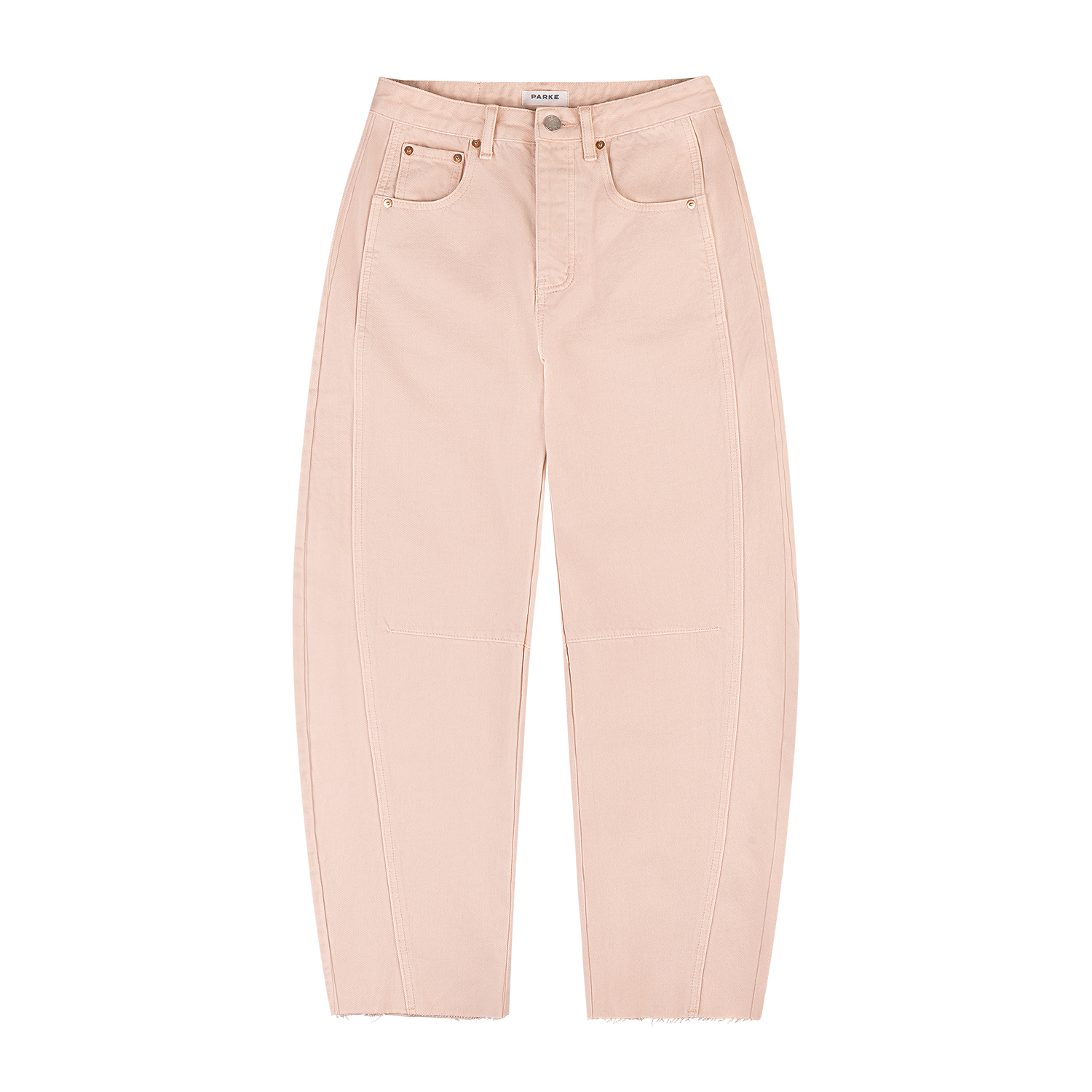 parke x scl oversized horseshoe jean -petal