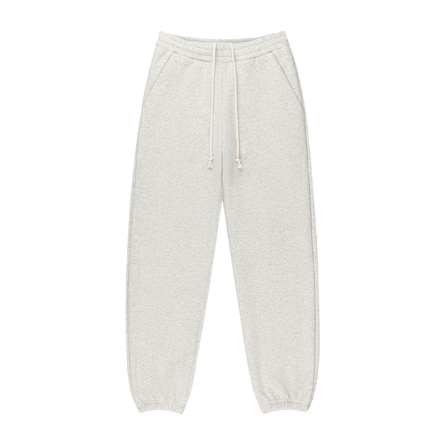 Drawstring Unisex Sweatpants - Classic Grey