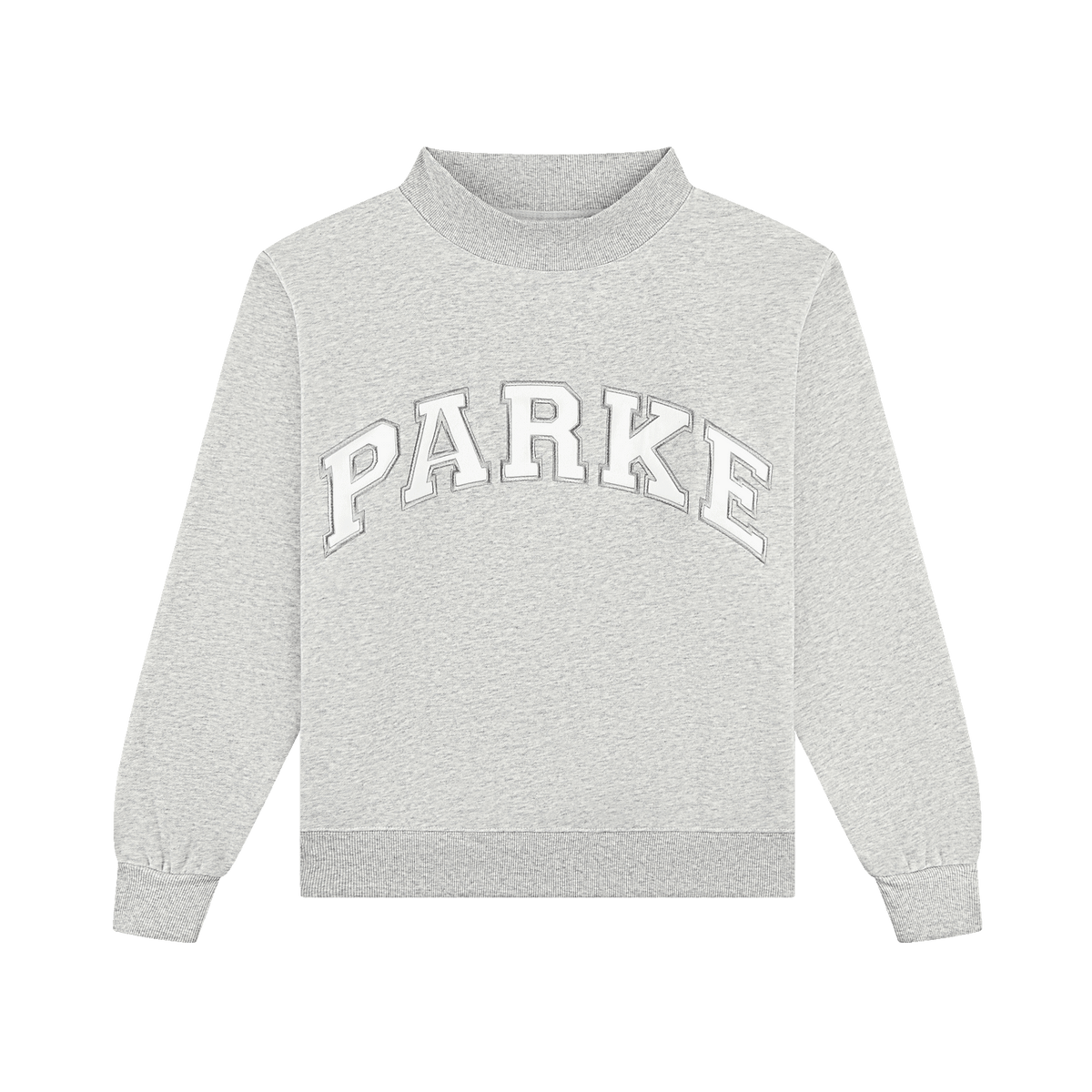 Varsity Mockneck - Classic Grey