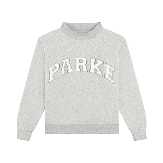 Varsity Mockneck - Classic Grey