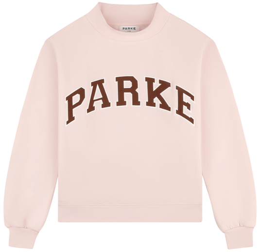 hometown varsity mockneck flat -rose + mocha