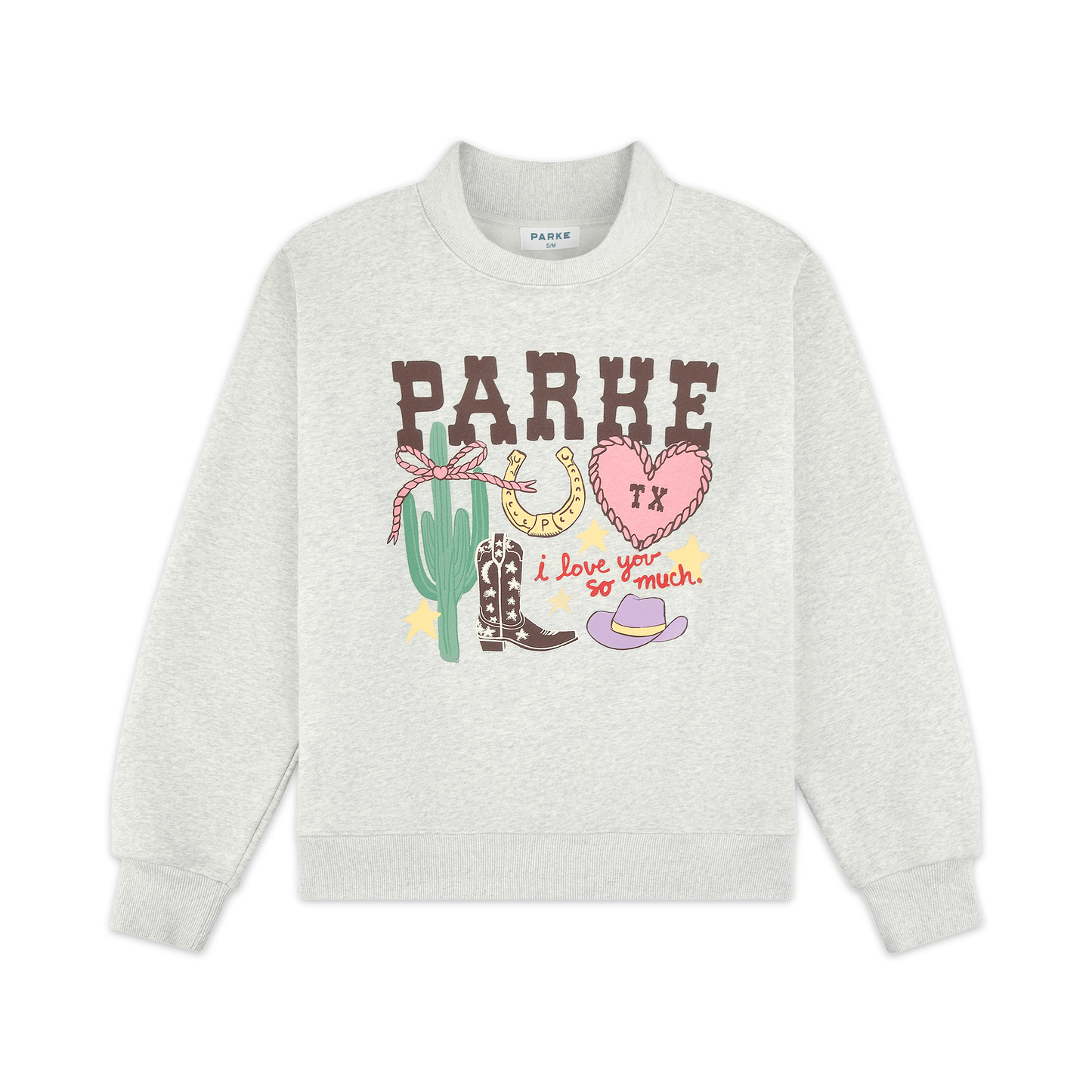 Cities Graphic Mockneck -texas