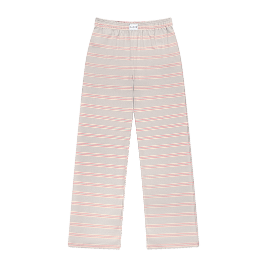 Striped Cotton Boxer Pants -darling stripe