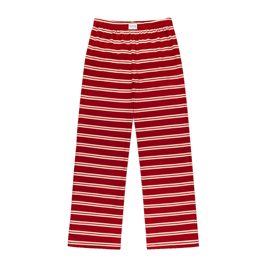 Striped Cotton Boxer Pants -amour stripe