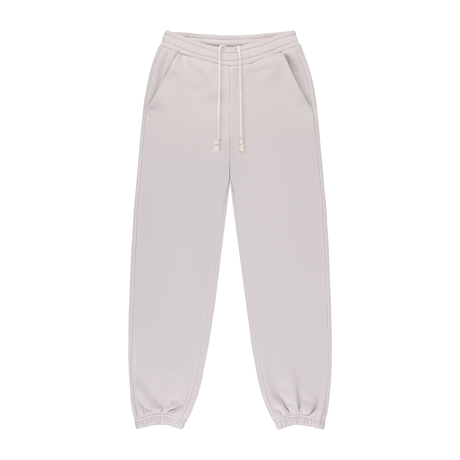 Drawstring Unisex Sweatpants -lavender