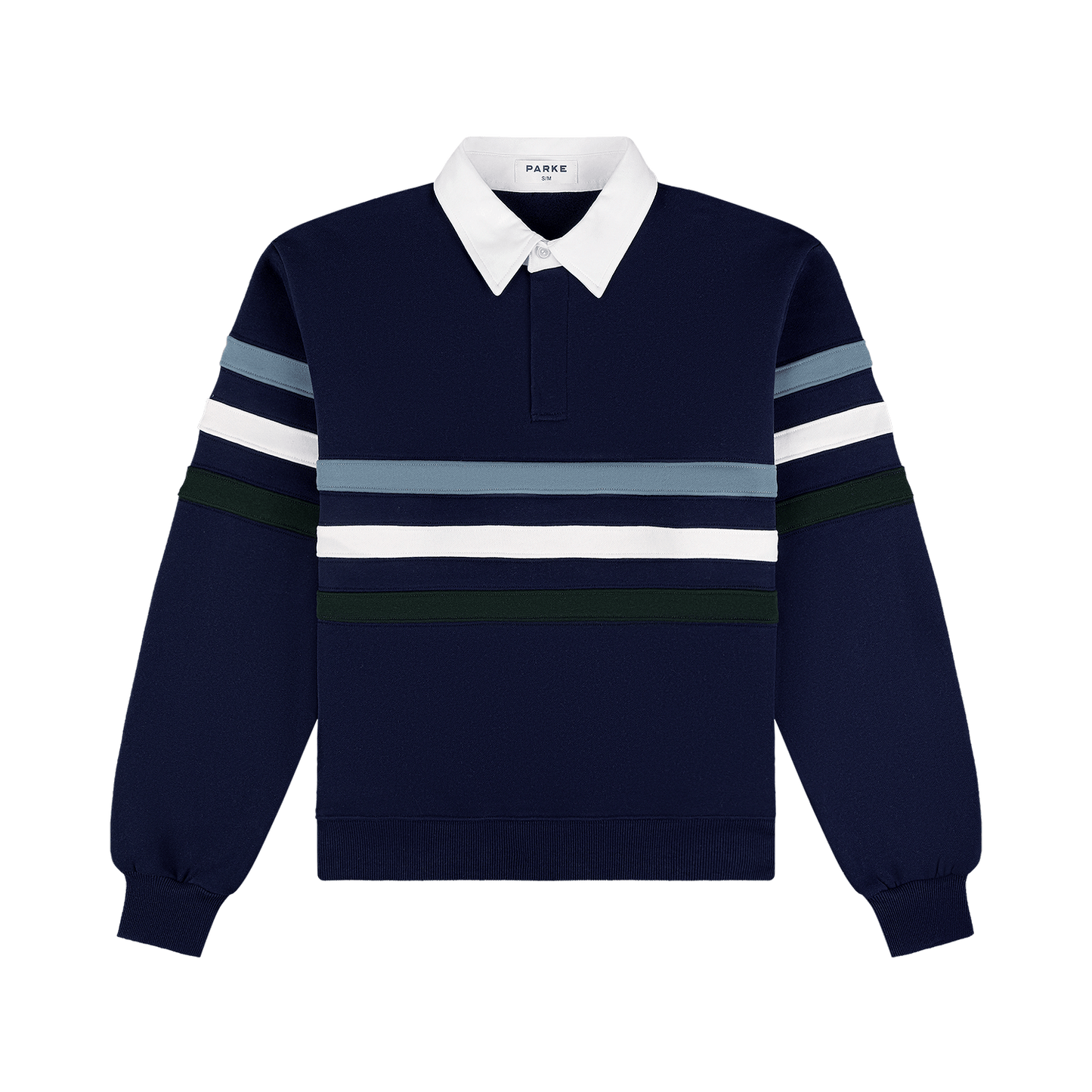 Striped Rugby Sweatshirt - Shadow