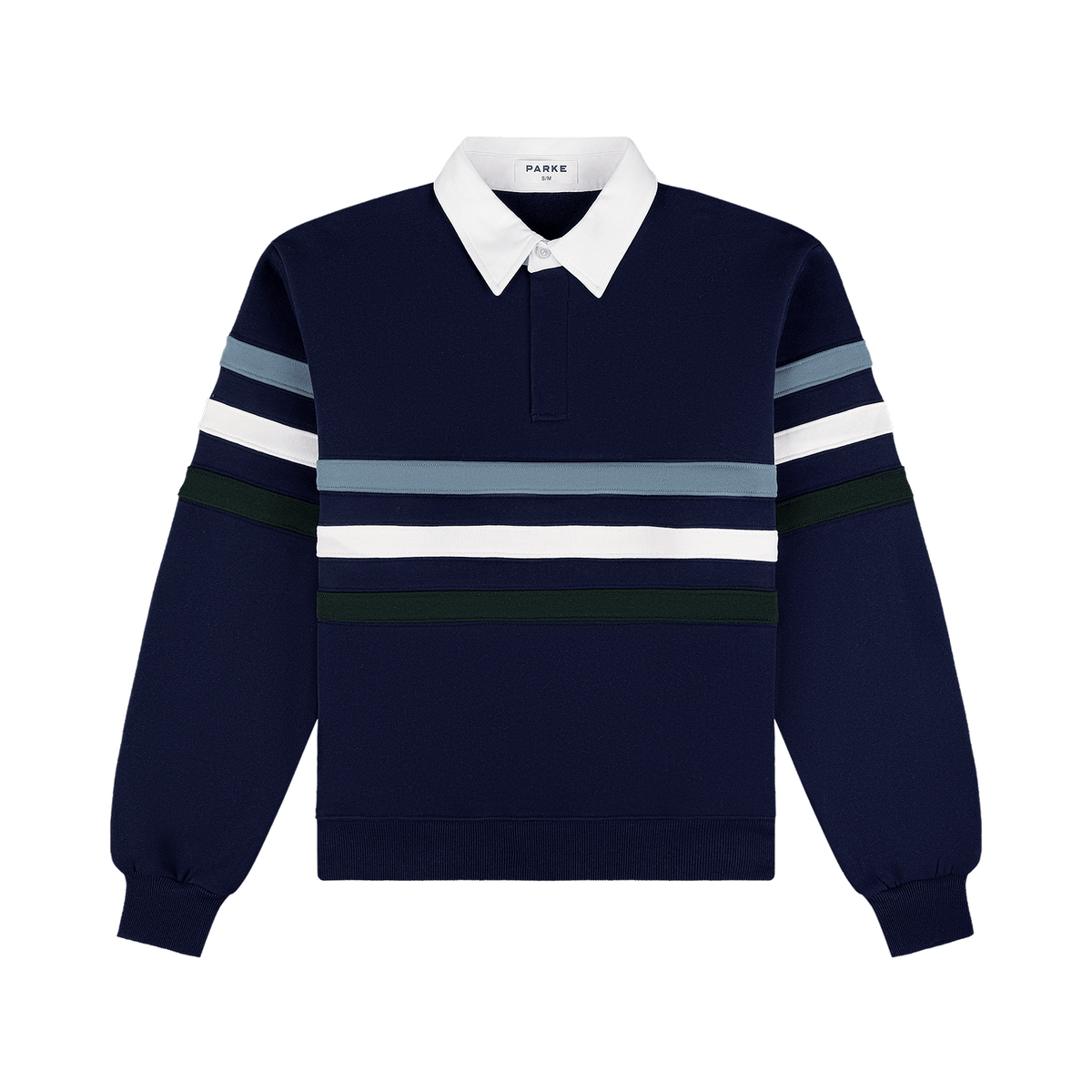 Striped Rugby Sweatshirt Shadow