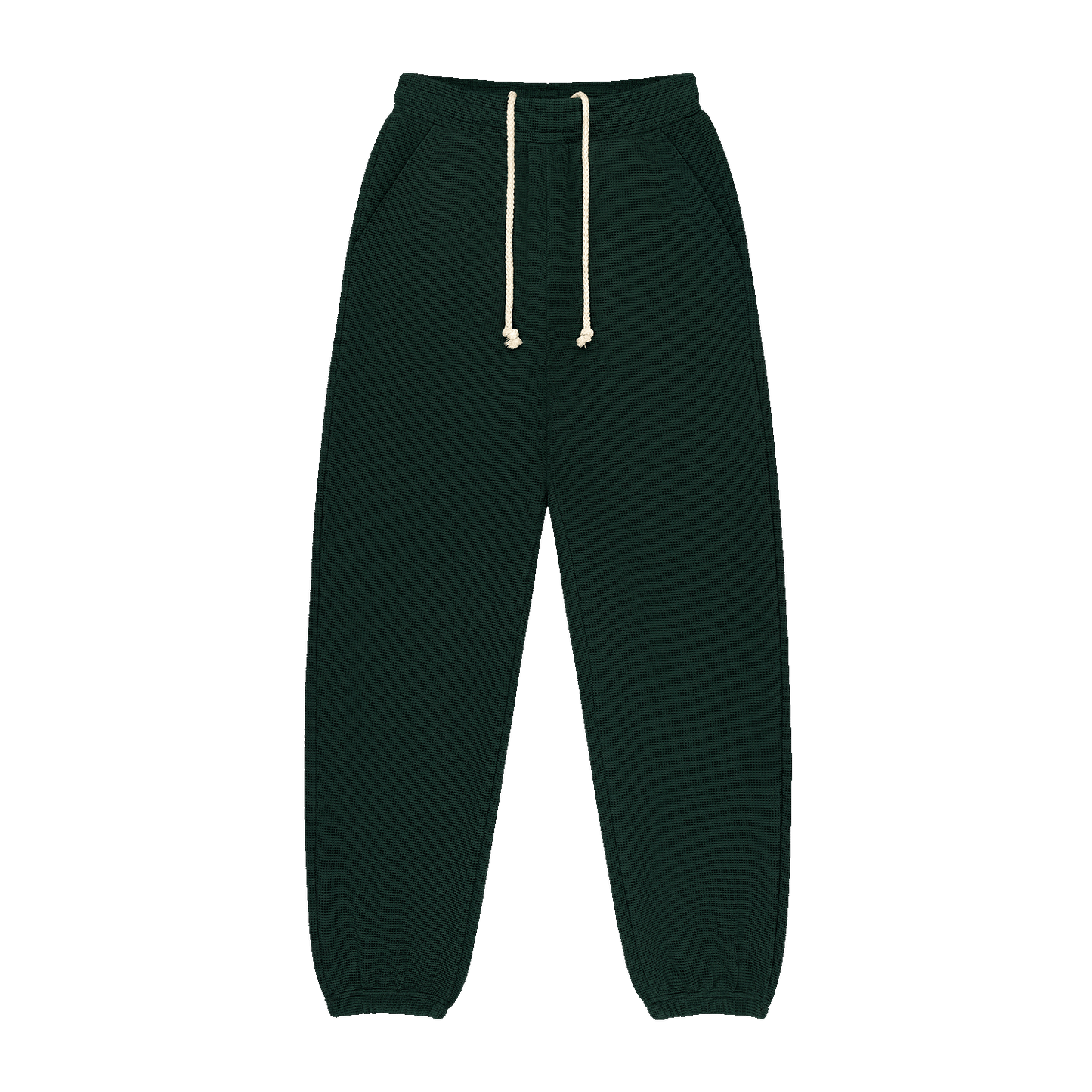 Waffle Unisex Pants - Forest
