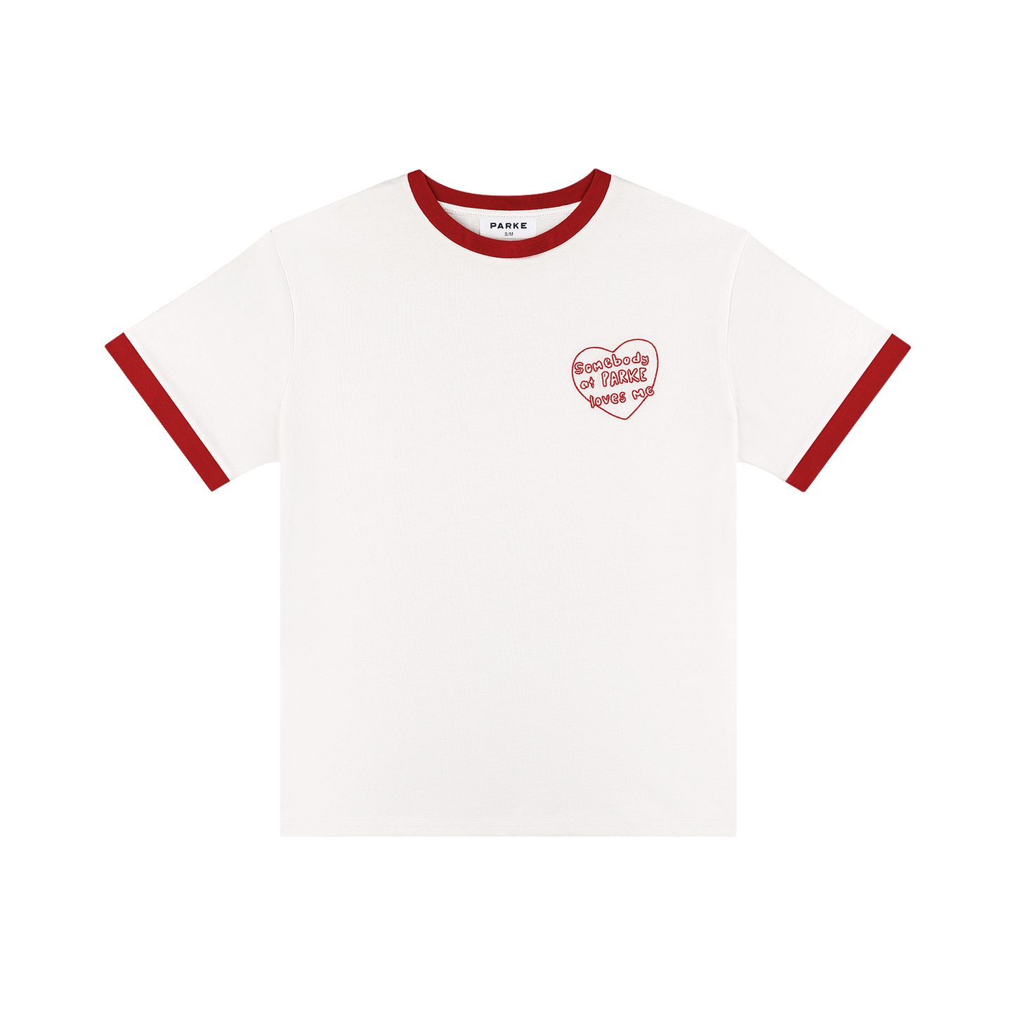 Somebody Loves Me T-Shirt -white