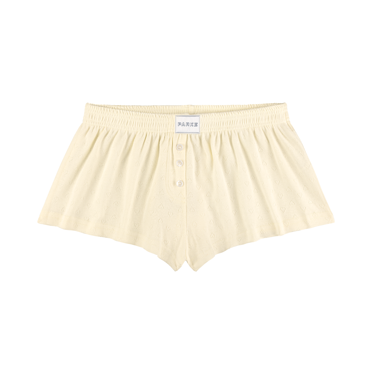 Heart Pointelle Boxer Shorts