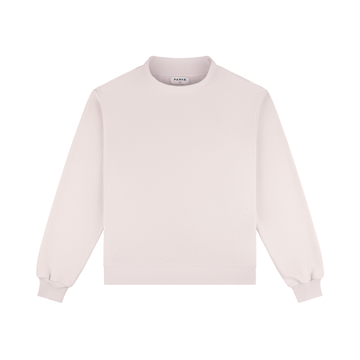 Waffle Mockneck Pullover