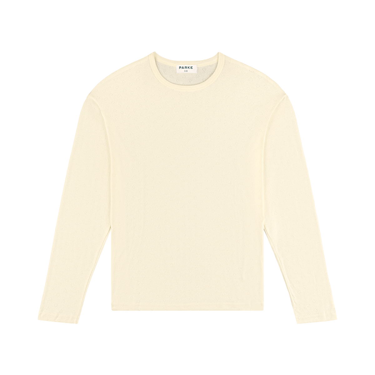 Heart Pointelle Long Sleeve