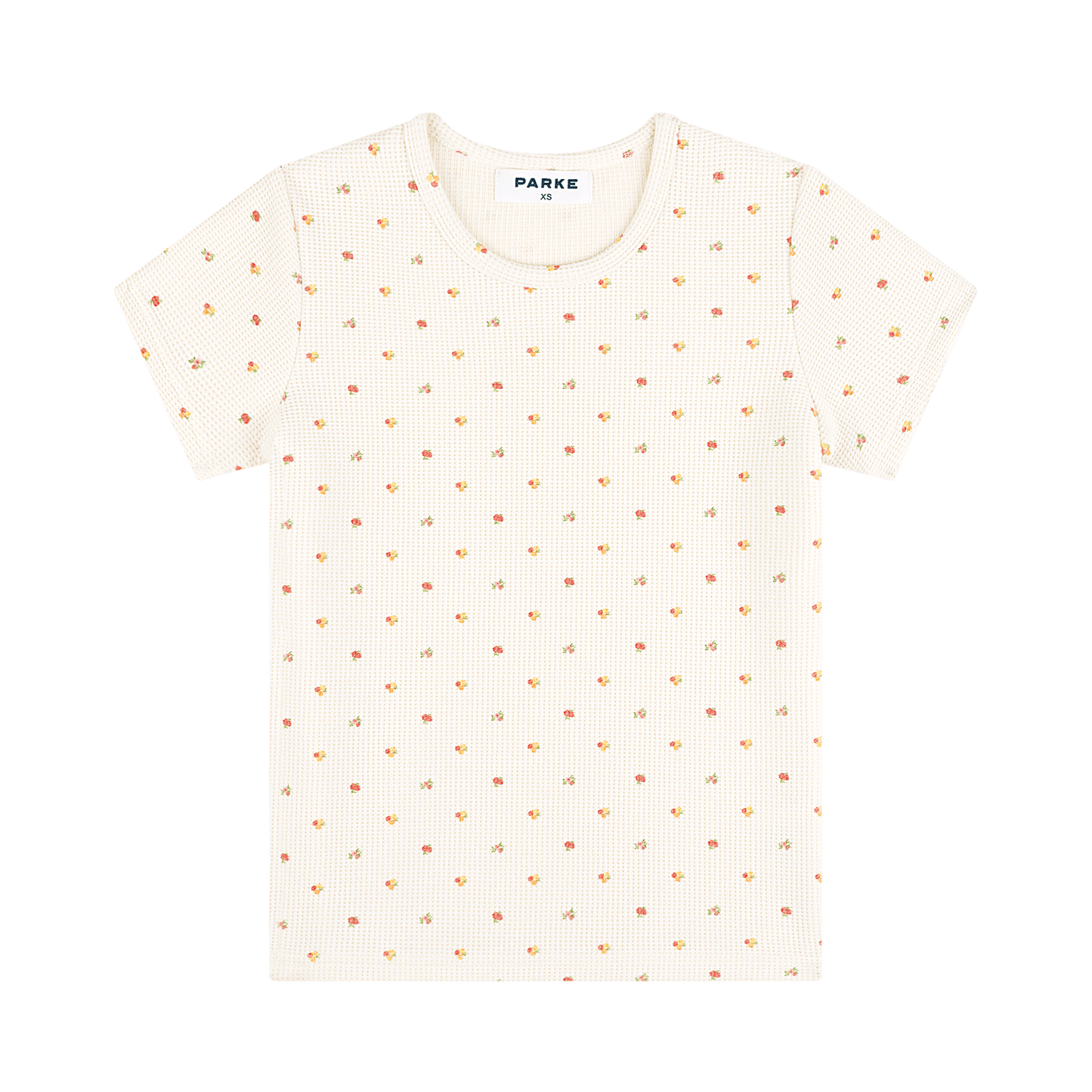 Waffle T-Shirt - Sunset Floral