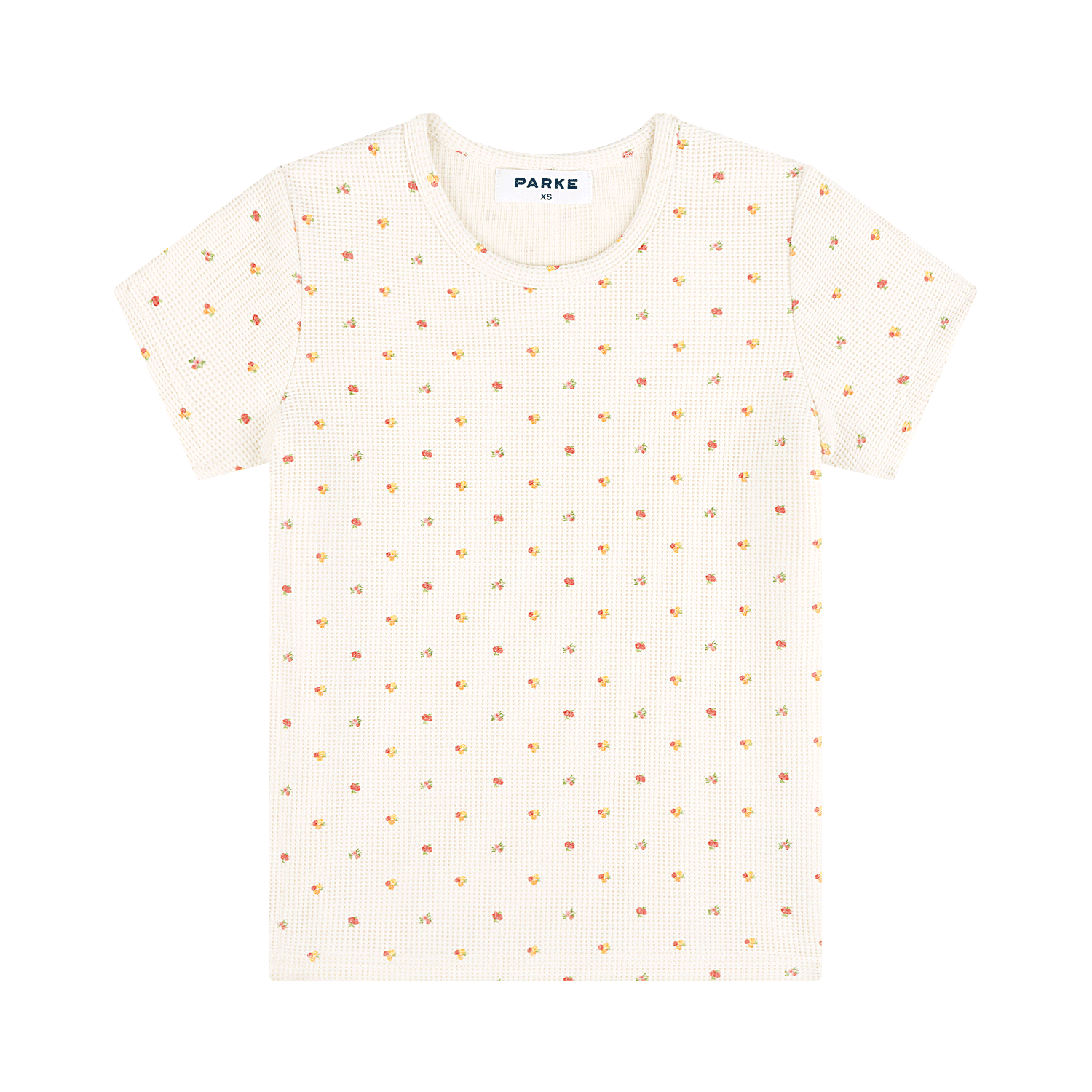 Waffle T-Shirt - Sunset Floral