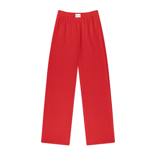 Boxer Sweatpants - Ruby