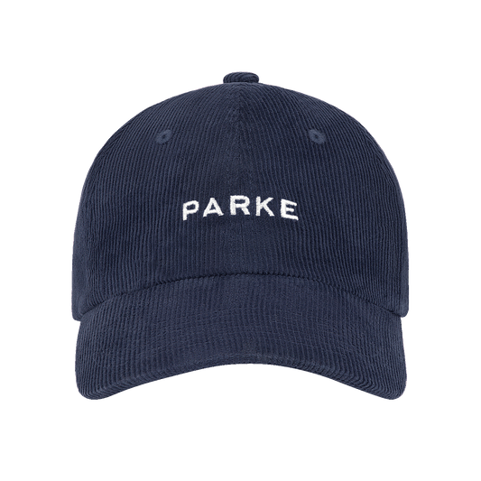 Corduroy Baseball Hat -navy corduroy