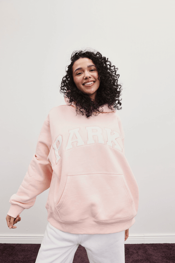 Grey Varsity Hoodie Sweatshirt