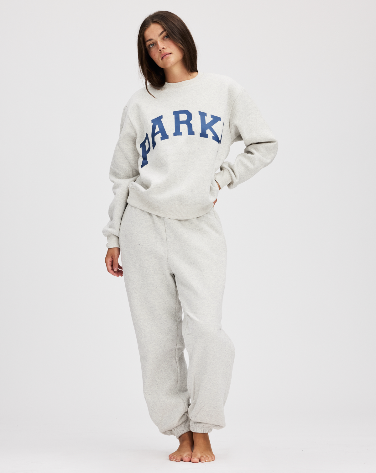 Barnesmith Heritage Logo Crewneck Sweatshirt - Unisex College Style Fleece Pullover
