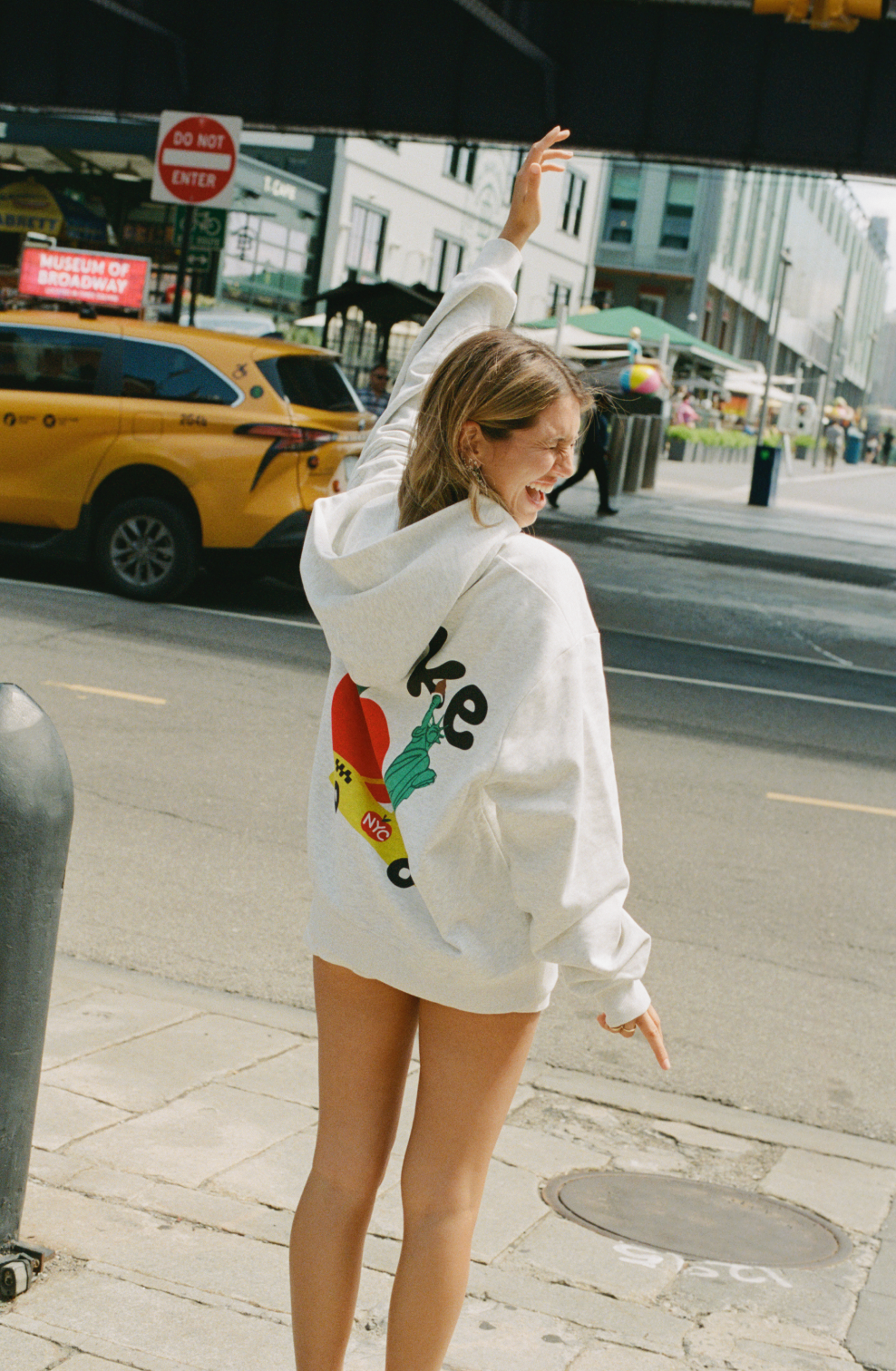 NYC Logo Hoodie Sweatshirt