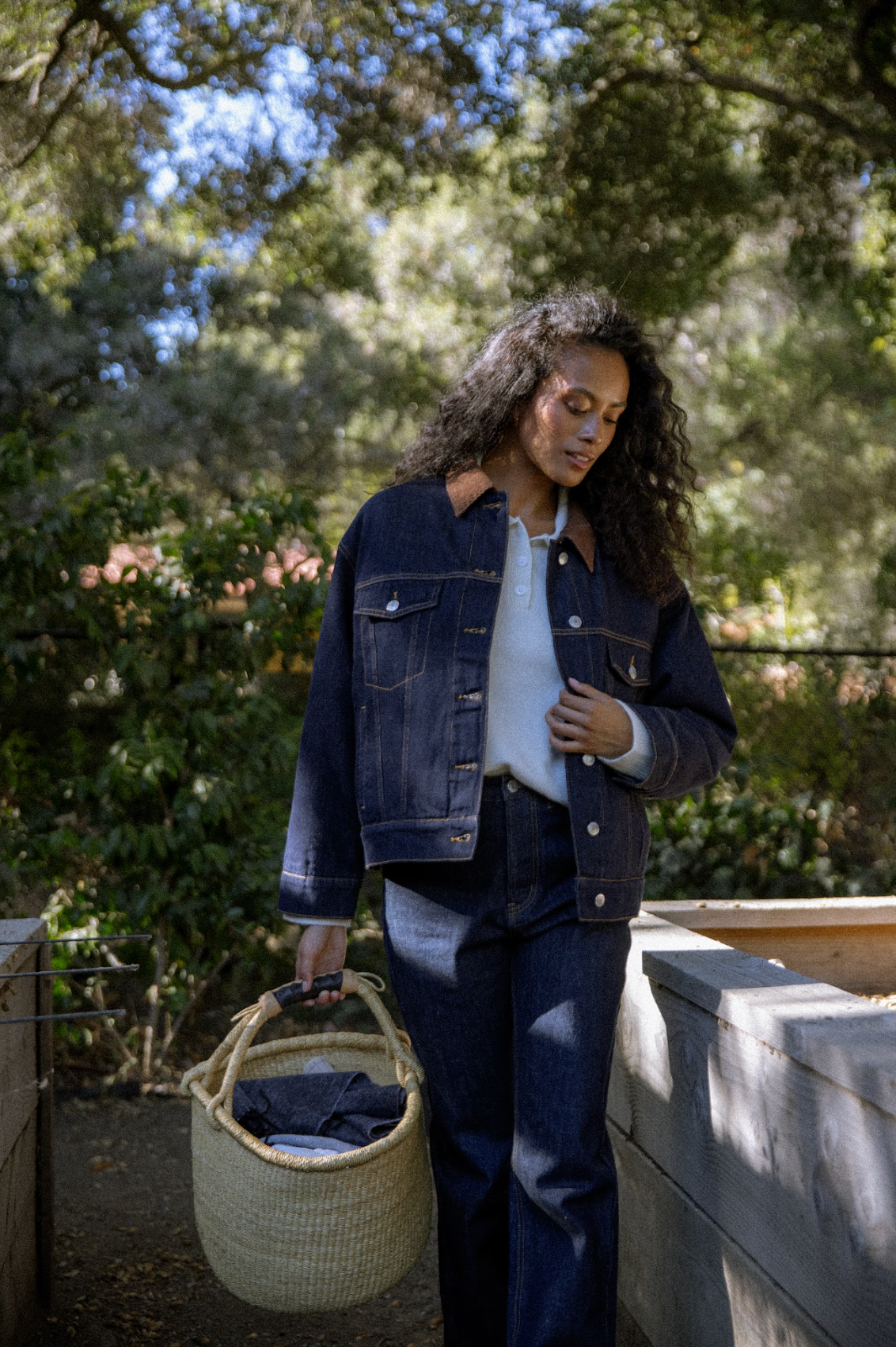 Sherpa Lined Denim Jacket