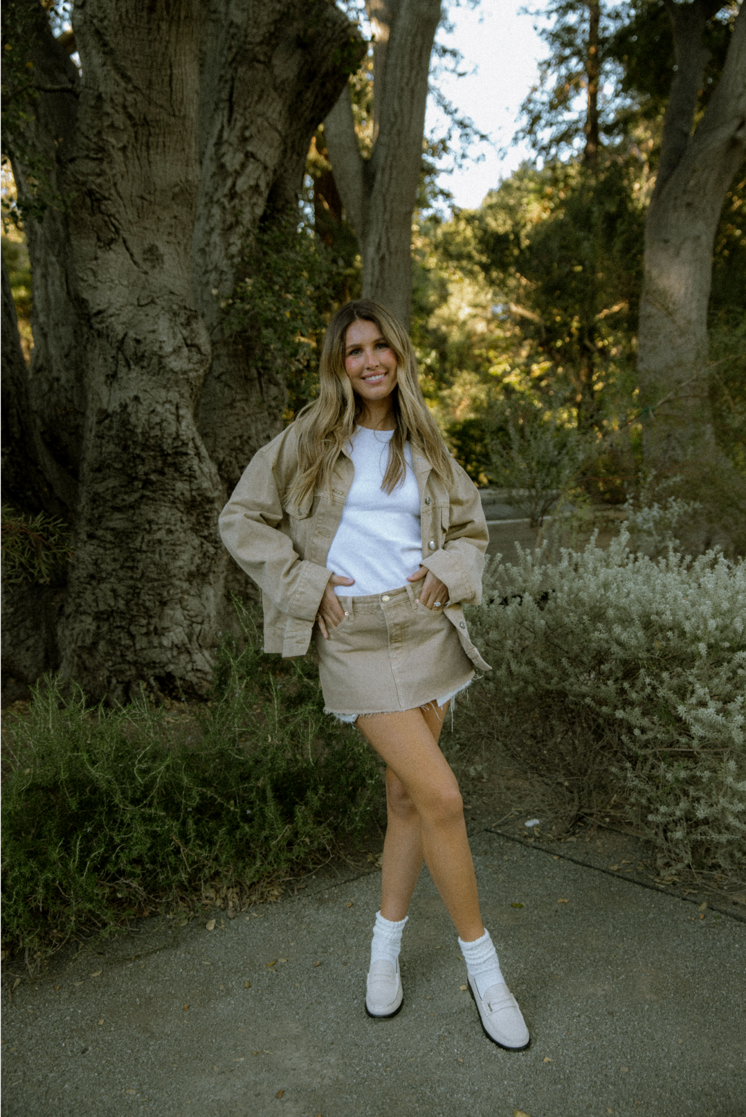 Denim Mini Skirt