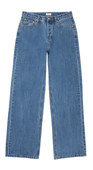 Classic Straight Jeans - Medium Wash