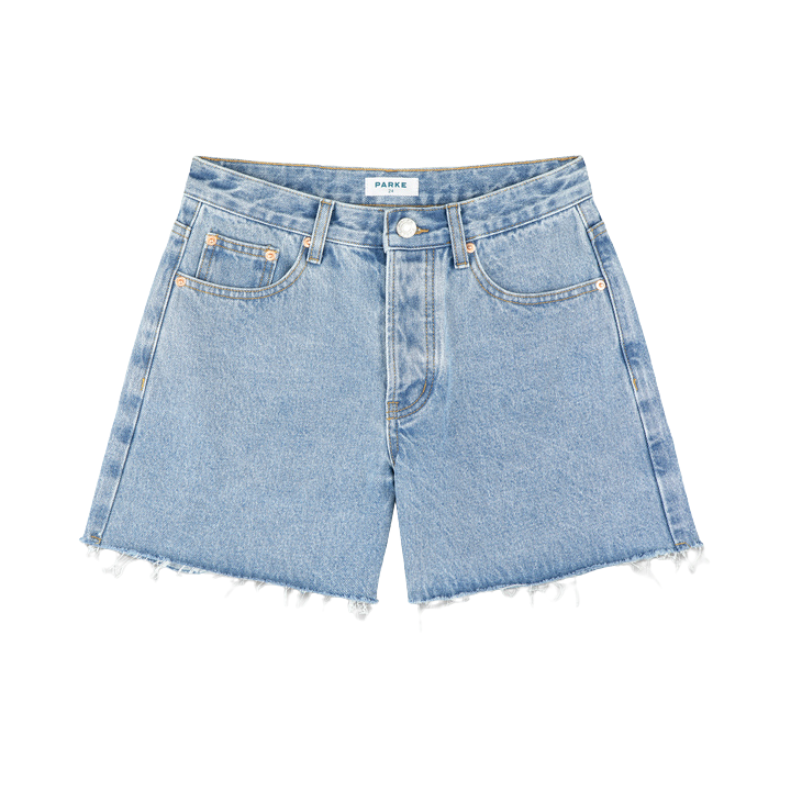 Long Baggy Shorts - Vintage Wash