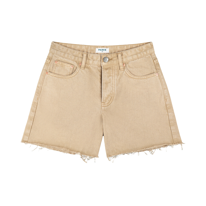 Long Baggy Shorts - Camel