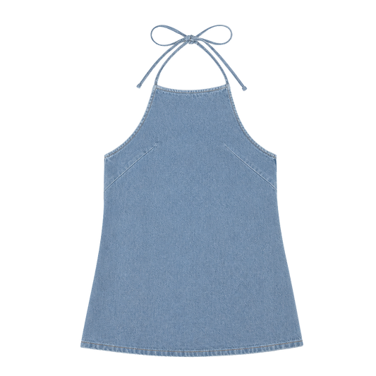 Halter Dress - Vintage Wash