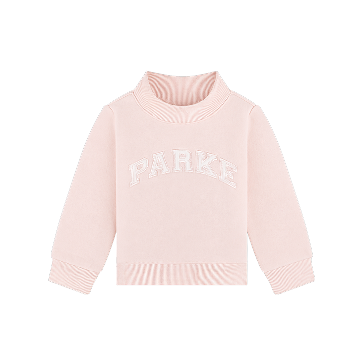 Kids Varsity Mockneck - Rose