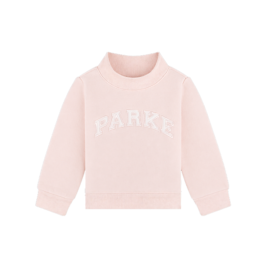 Kids Varsity Mockneck - Rose