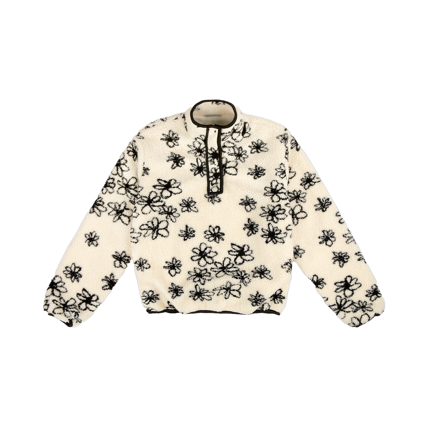 Floral Pullover Fleece