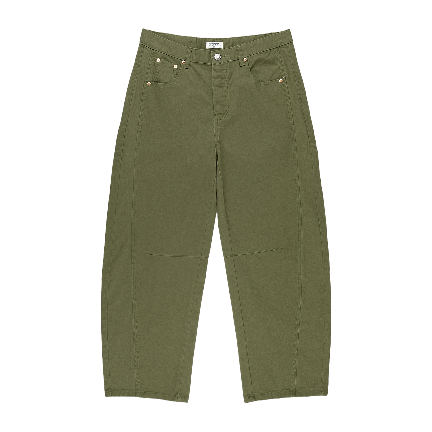 Cotton Twill Horseshoe Pant