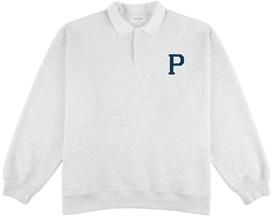 sweat rugby flat lay - classic grey