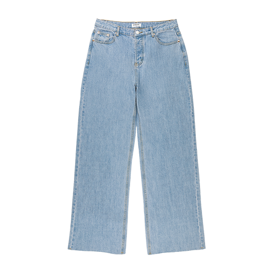 Light Wash Low Rise Baggy Jean